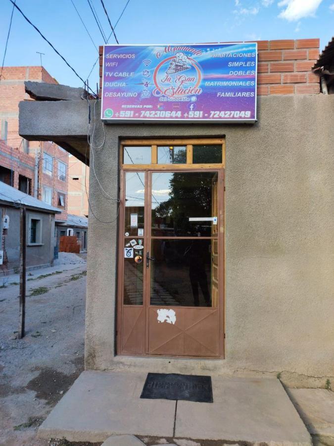 Alojamiento La Gran Estacion Уюни Экстерьер фото